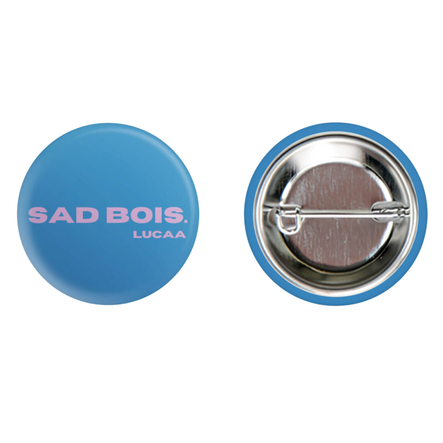 SAD BOIS. BUTTON