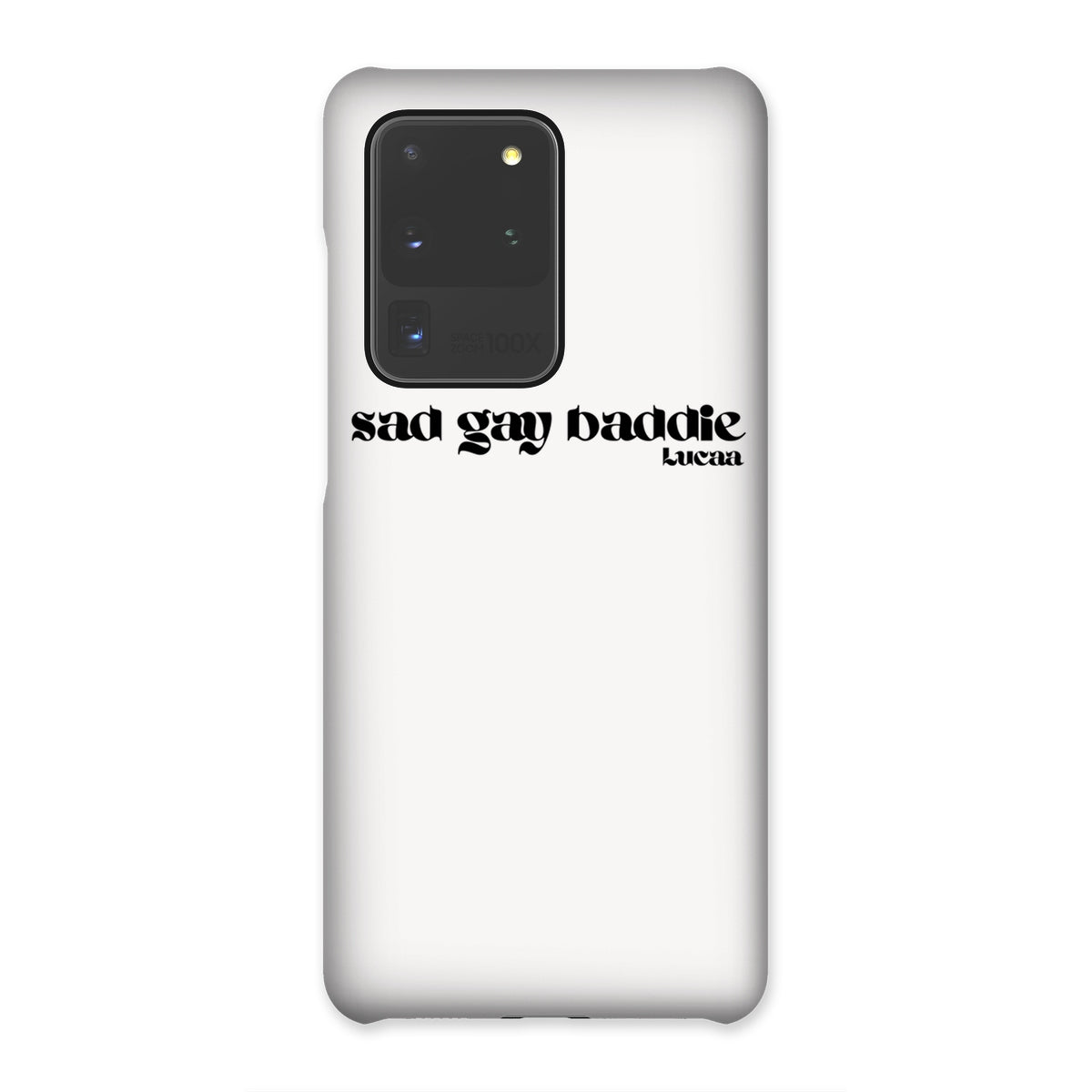 SAD GAY BADDIE PHONE CASE