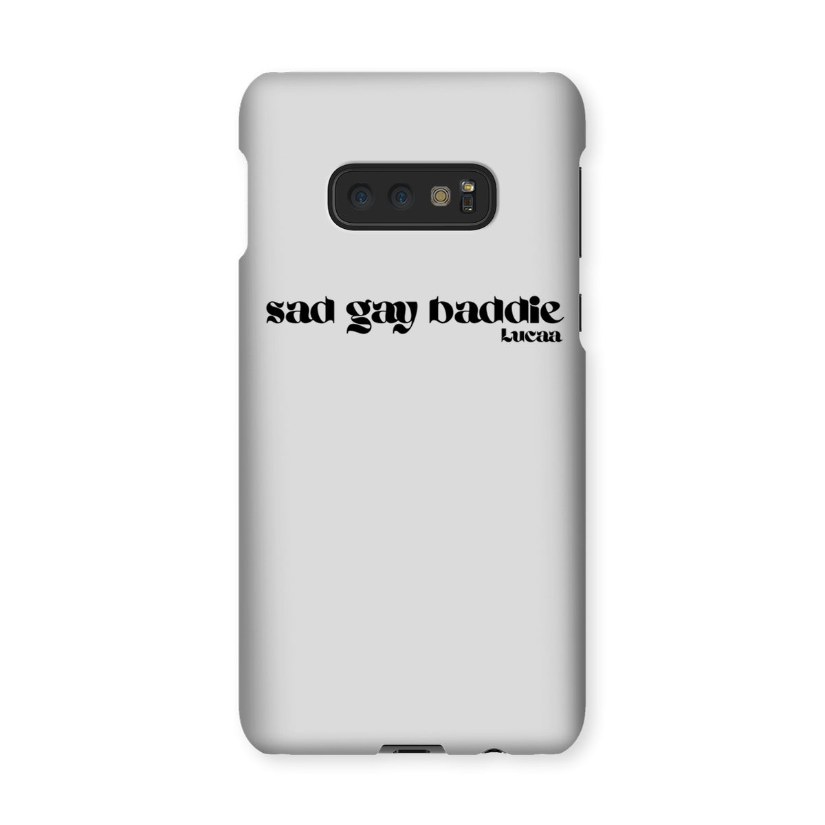 SAD GAY BADDIE PHONE CASE