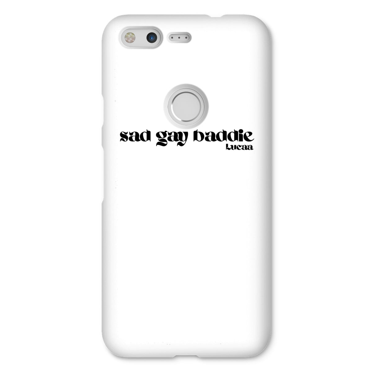 SAD GAY BADDIE PHONE CASE