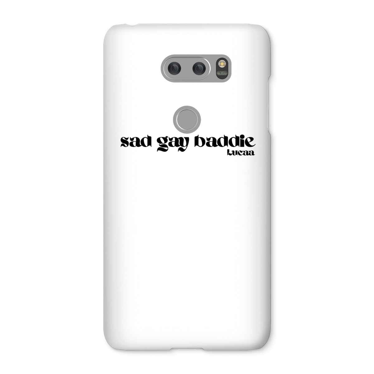 SAD GAY BADDIE PHONE CASE