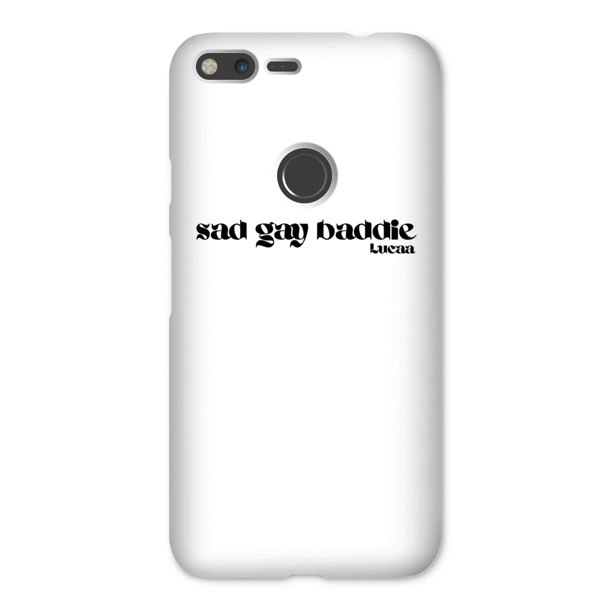 SAD GAY BADDIE PHONE CASE