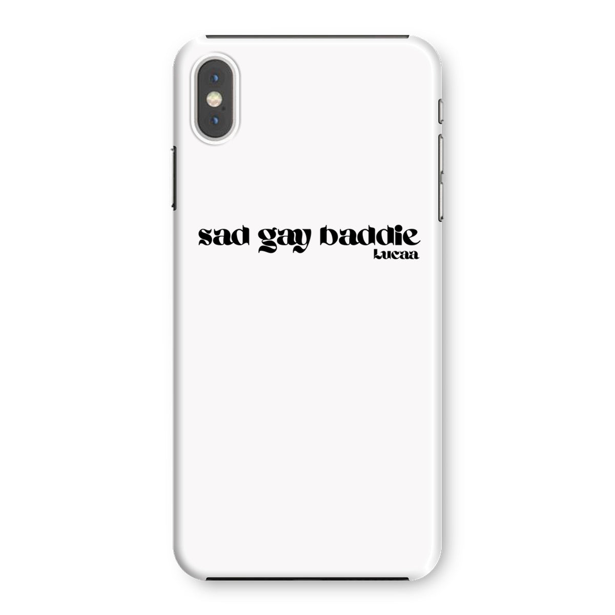 SAD GAY BADDIE PHONE CASE